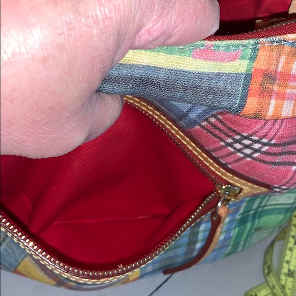Dooney & Bourke Madras Hobo Purse EUC - Picture 9 of 10